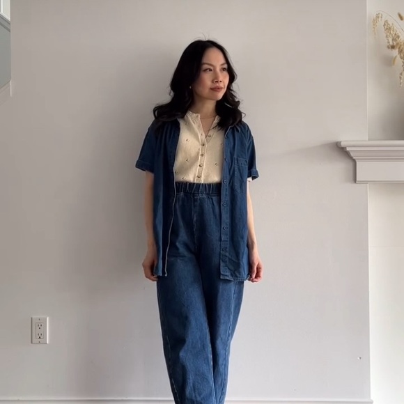 Le Bon Shoppe Arc Pants in Raw Denim - Picture 6 of 6